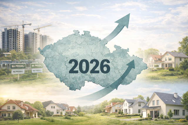 Poptávka a ceny bydlení v roce 2026: Proč realitní trh dál poroste?