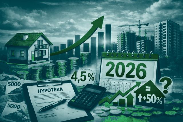 Hypoteční trh jede naplno. Co přinese rok 2026?